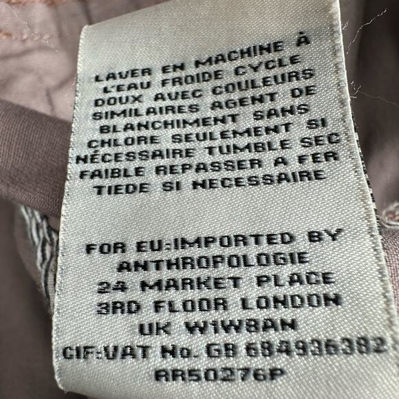 Anthropologie | MARRAKECH Camouflage Utility Jacket Size Large Purple / Grey - Picture 8 of 11